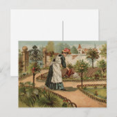  tuinarchitectuur briefkaart (Voorkant / Achterkant)