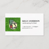 Tuinarchitectuur Gereedschap | Gras Visitekaartje (Voorkant)