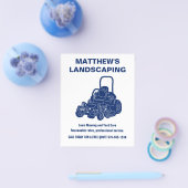 Tuinarchitectuur Grasmaaien Commerciële grasmaaier Flyer (Enkel)