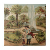 tuinarchitectuur tegeltje (Voorkant)