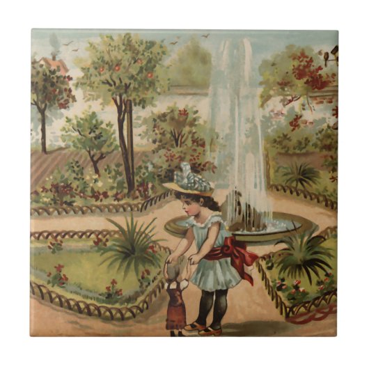 tuinarchitectuur tegeltje (Voorkant)