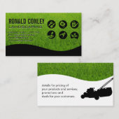 Tuinarchitectuur Tuingereedschap | Gras Visitekaartje (Voorkant / Achterkant)