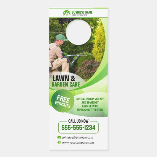 Tuinarchitectuur Verzorging van gazons Tuinieren G Deurhanger (Voorkant)