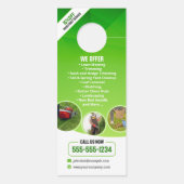 Tuinarchitectuur Verzorging van gazons Tuinieren G Deurhanger (Achterkant)