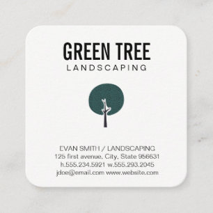 Tuinarchitectuur Vierkante Visitekaartje