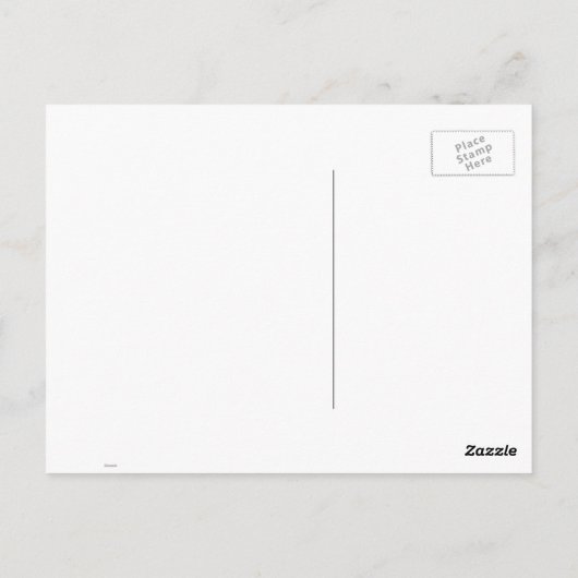 Tuinbank Briefkaart (Achterkant)