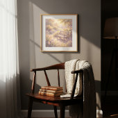 Tuinbank Muur Kunst Poster