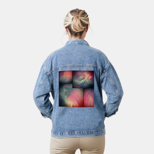 Tuinbank Zicht / Corona / Denim Jacket (Model)