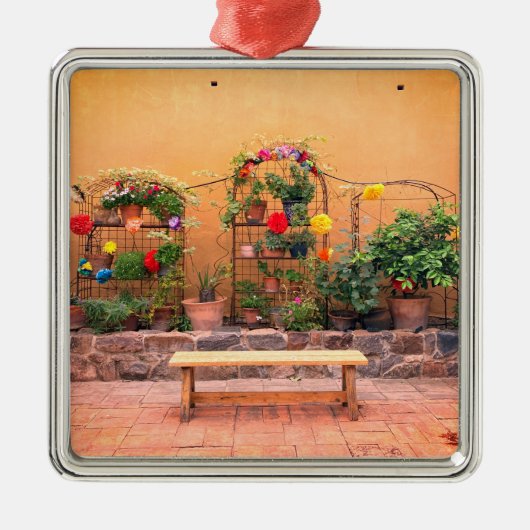 Tuinbankornament Metalen Ornament (Voorkant)