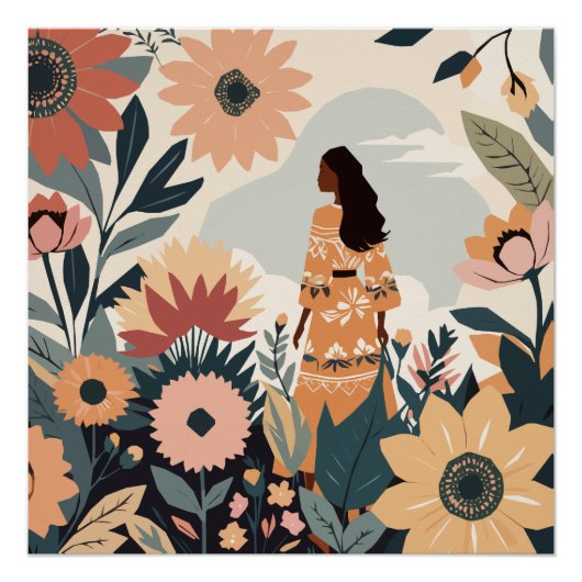 tuinbeschouwing perfect poster (Voorkant)