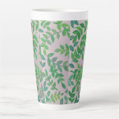 Tuinbladeren Latte Mok (Voorkant)