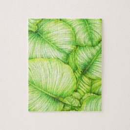Tuinbladeren Puzzel  