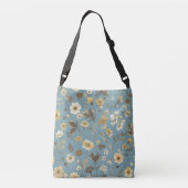 Tuinblauw Crossbody Tas (Achterkant)