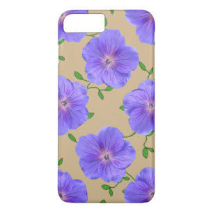 Tuinblauw-geraniumventiel op elke kleur Case-Mate iPhone case