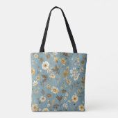 Tuinblauw Tote Bag (Achterkant)