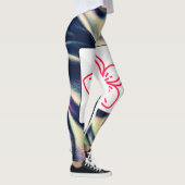 Tuinbloei Bloemen Leggings (Rechts)
