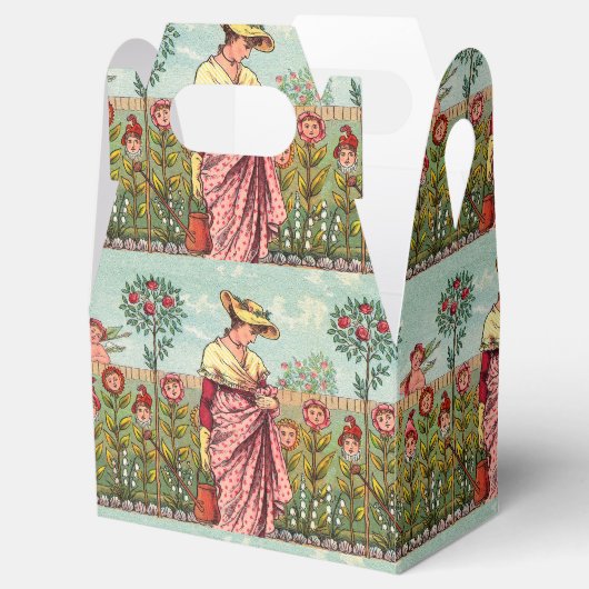 Tuinbloem Antiek Bedankdoosjes (Geopend)