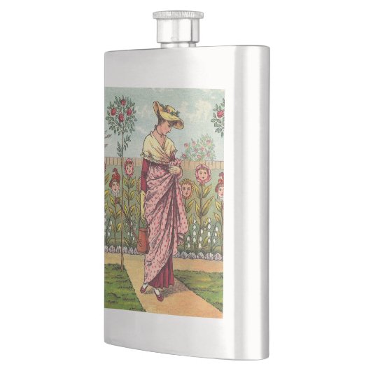 Tuinbloem Antiek Flacon (Links)