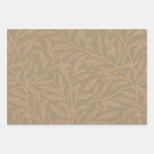 Tuinbloem Antiek Inpakpapier Vel (Voorkant 3)