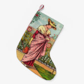 Tuinbloem Antiek Kleine Kerstsok (Voorkant (Hangend))