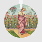 Tuinbloem Antiek Ornament (achterkant)