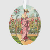 Tuinbloem Antiek Ornament (voorkant)