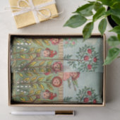 Tuinbloem Antiek Tissuepapier (Geschenk)