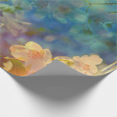 Tuinbloem, fijne kunst cadeaupapier (Hoek)