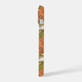 Tuinbloem patroon iPhone 15 case (Linkerkant)