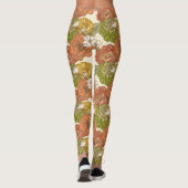 Tuinbloem patroon leggings (Achterkant)