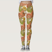 Tuinbloem patroon leggings (Voorkant)