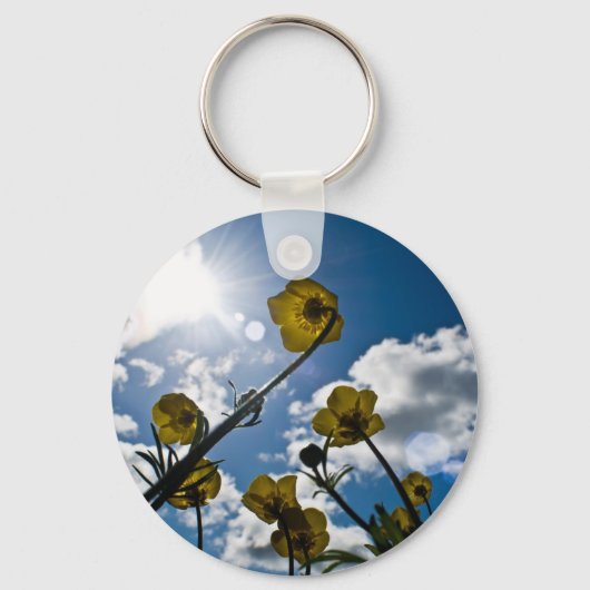 TUINBLOEM SLEUTELHANGER (Voorkant)