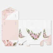 Tuinbloemen Baby shower gunstboxen Bedankdoosjes (Ongevouwen)