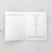 Tuinbloemen Begrafenis viering van het leven Programma (Binnen)