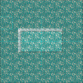 tuinbloemen blauw stof (Delen)