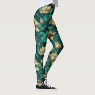 Tuinbloemen Bloem Athletische Tuinbloemen Themages Leggings
