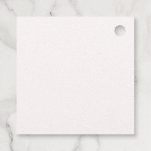 Tuinbloemen Bruiloft Feest Bedankjes Labels (Achterkant)