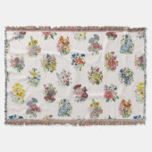 Tuinbloemen Deken (Voorkant)