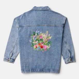 Tuinbloemen Denim Jacket