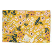 Tuinbloemen: geel charme. kussensloop (Achterkant)