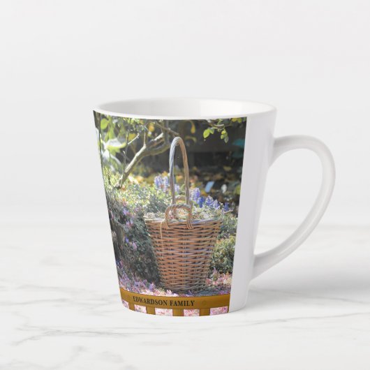 Tuinbloemen Hou van mijn persoonlijke tuin Latte Mok (Rechts)