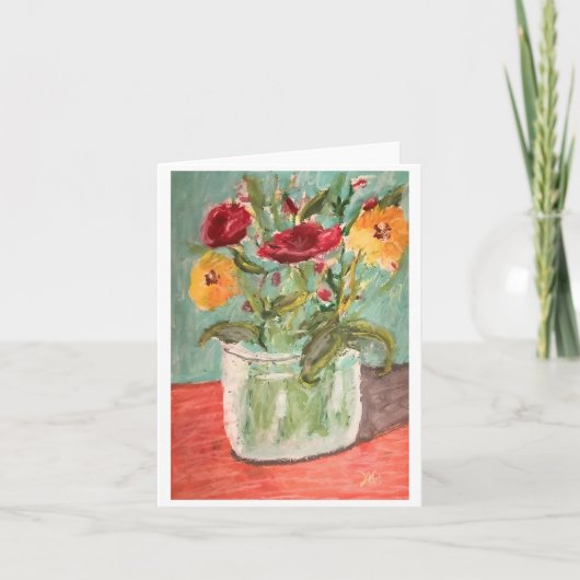 Tuinbloemen Kaart (Voorkant)