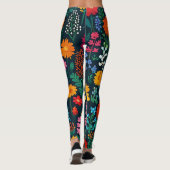 TUINBLOEMEN LEGGINGS (Achterkant)