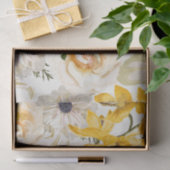 Tuinbloemen. Magische lelie, roos, anemoonbloem Tissuepapier (Geschenk)