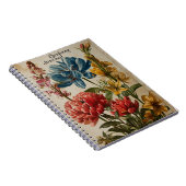  tuinbloemen notitieboek (Rechterzijde)