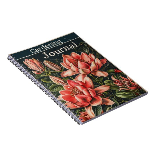  tuinbloemen notitieboek (Rechterzijde)