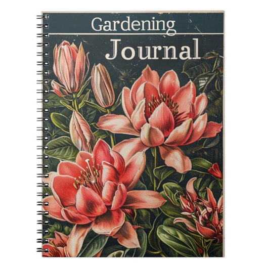 tuinbloemen notitieboek (Voorkant)