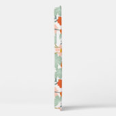 Tuinbloemen: roze, sinaasappel naadloos Case-Mate iPhone case (Achterkant / Rechts)