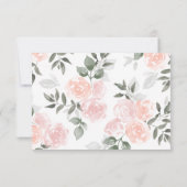 Tuinbloemen RSVP Kaartje (Achterkant)