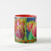 Tuinbloemen tulpen Ik hou van mijn persoonlijke tu Mok (Midden)